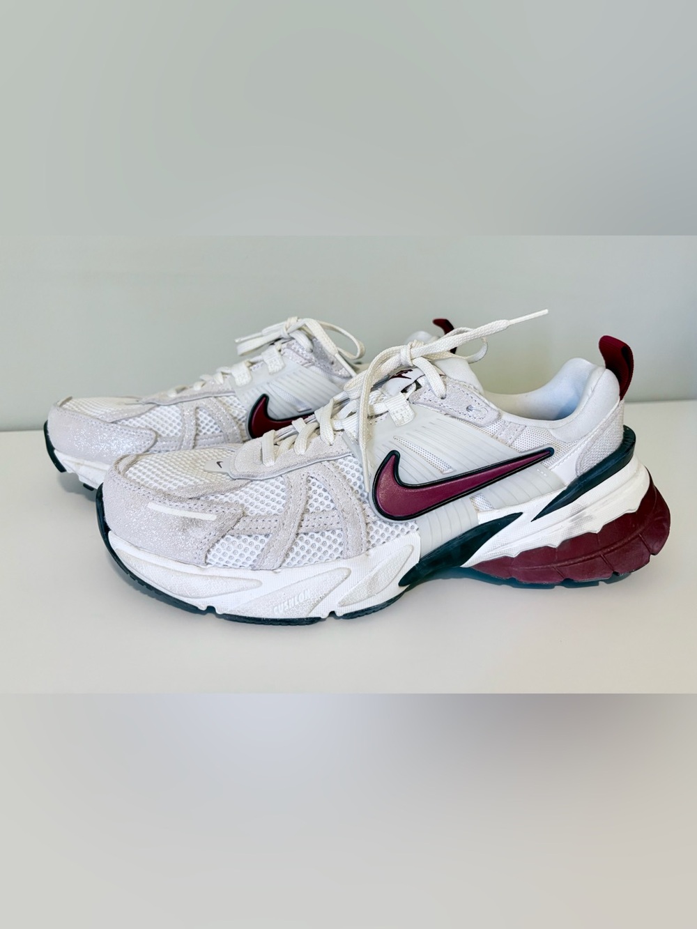 Nike V2K Run glitter sneakers